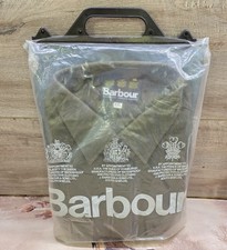 Vintage Barbour Mens Moleskin Shirt Olive Green D452 Size XXL New (Old) Stock