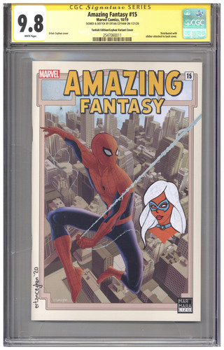 Amazing fantasy cgc 8 ss - fantasy, 15