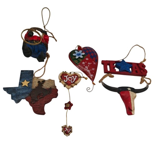Texas christmas ornaments - texas,