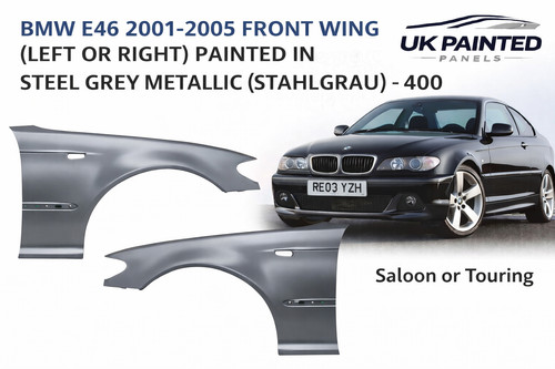 Bmw e46 front - e46, wing