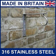 Bird feeder bracket stainless
