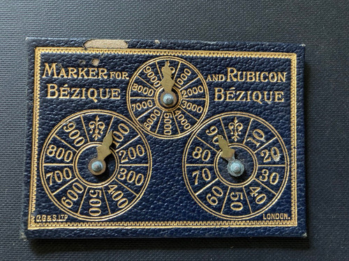 Vintage bezique marker - vintage,