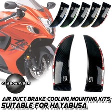 Front Caliper Radiator Air Ducts Brake Cooling ForSUZUKI HAYABUSA GSX1300R 08-23