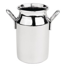 Olympia Stainless Steel Mini Milk Churn Medium 120ml - CL209