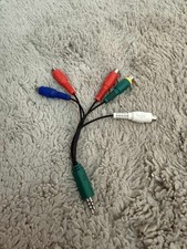 Genuine Panasonic LED TV Component Video AV Adapter Cable For TX-L32E5B