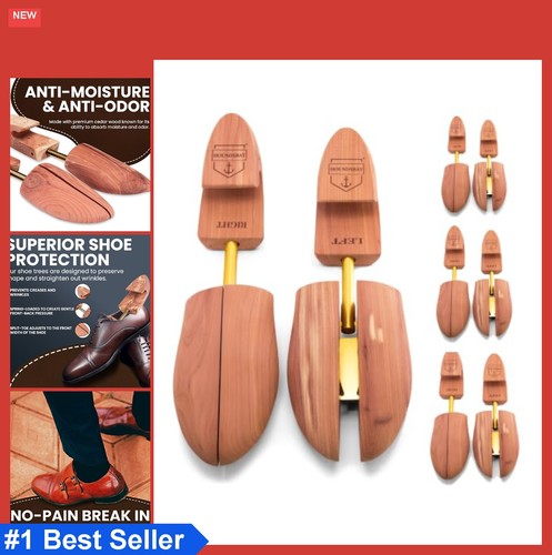 Cedar shoe trees pairs large - cedar,