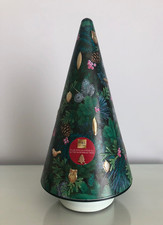 Marks & Spencer Musical Rotating Xmas Tree Biscuit Tin  - Empty