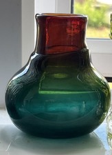 studio glass vase - Midcentury