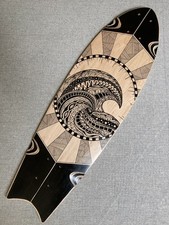 Zen Waves - Handpainted