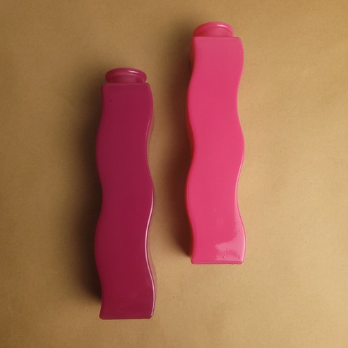 Pair vintage ikea pink purple - pair,