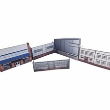 N Gauge Industrial Buildings