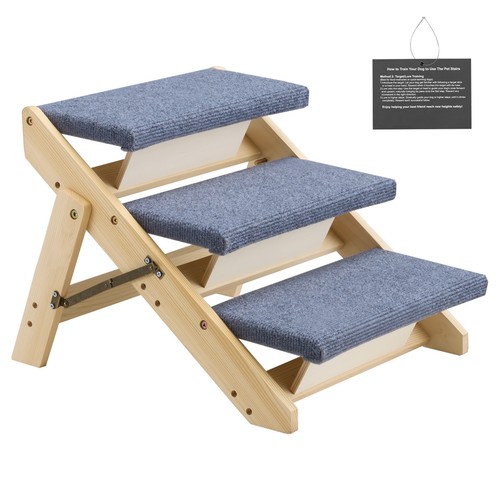 Uimoso 3step wooden - pet, stairs