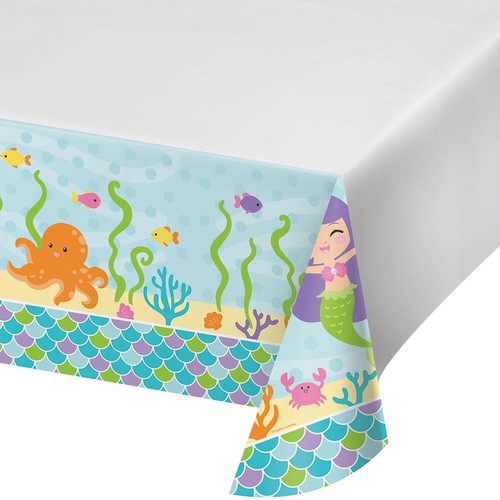 Mermaid friends table cover - table,