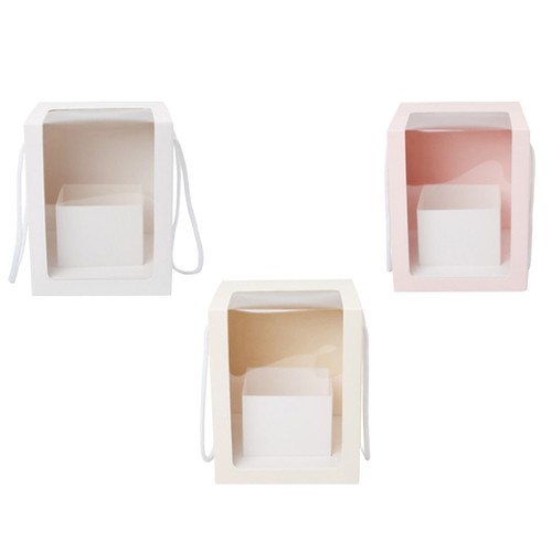 3pcs reusable white flower - 3pcs,