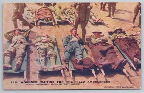 Wounded waiting for - wounded,