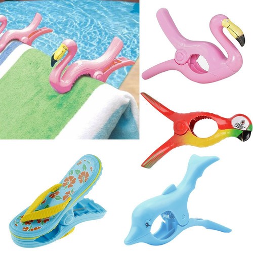 Beach towel clips - beach,