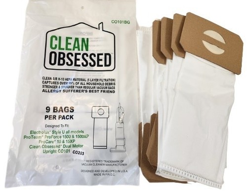 Proteam 1500 hepa - hepa, bags
