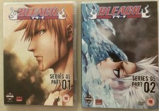 Bleach Series 5 - Part 1 & 2 - Manga Anime - 15/12 - Region 2 - 4 x Dvd