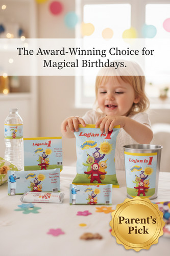 Personalised teletubbies party - personalised,
