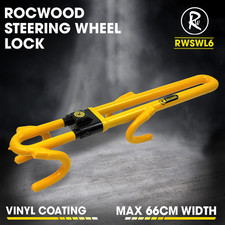 Steering wheel lock rocwood - lock,