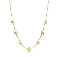 18k Gold Plated Multi Daisy