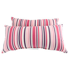 Set of 2 - Plum Stripe 100%