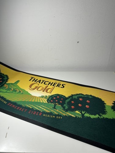 Thatchers gold cider - gold, rubber