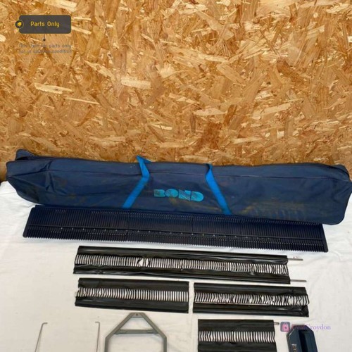 Bond knitting machine with - knitting,