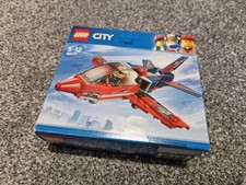 LEGO CITY: Airshow Jet (60177) set boxed complete retired airplane aeroplane