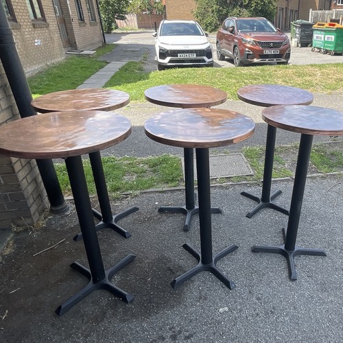 Pcs bar tables with - 8,