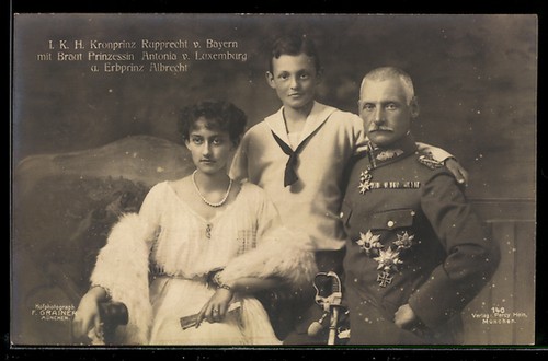 Postcard prince albrecht with - postcard,