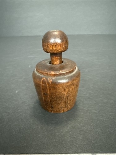 Vintage wooden butter press - wooden,