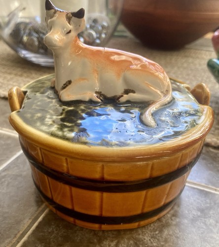 Vintage secla pottery majolica - vintage,
