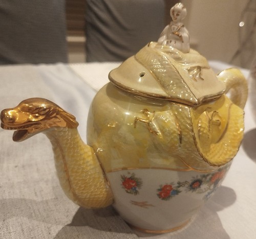 Rare japanese dragon - dragon, teapot