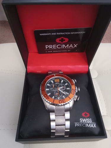 Swiss precimax chronograph - swiss,