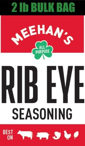 Meehan rib eye - eye, seasoning,