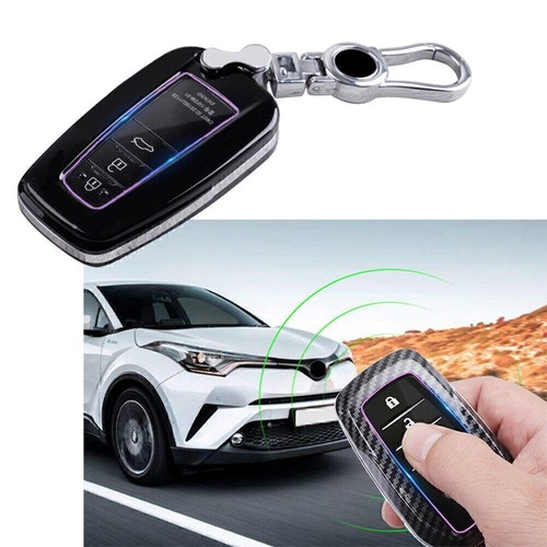 Black car remote key fob - black,