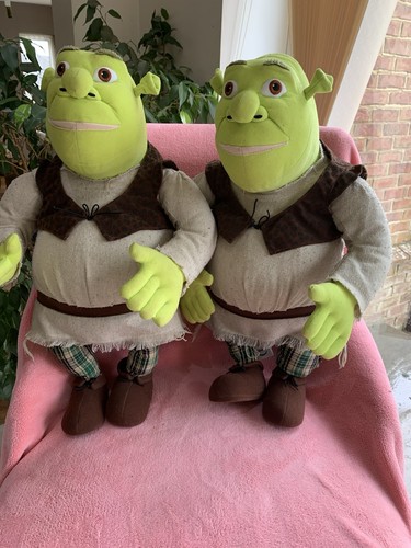 Vintage shrek soft plush toy - shrek,