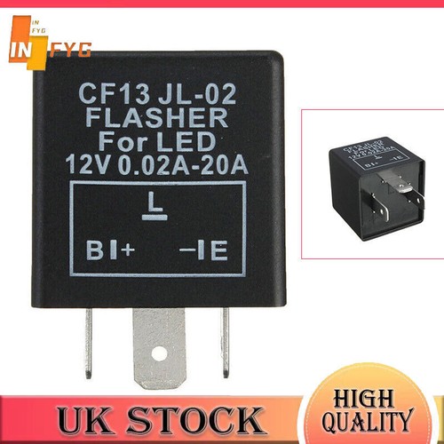Pin car flasher relay fix - 3-pin,