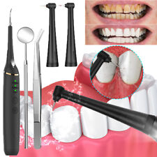 Electric Ultrasonic Tooth Cleaner Dental Scaler Tartar Calculus Plaque Remover