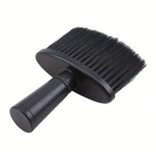 Salon Barber Neck Face Duster Clean Hair Brush Hairdressing Accessories - Black