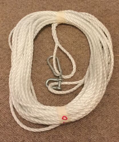 100 new 8mm rope - 100, white