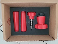 La Pavoni Handle Set Red Wood