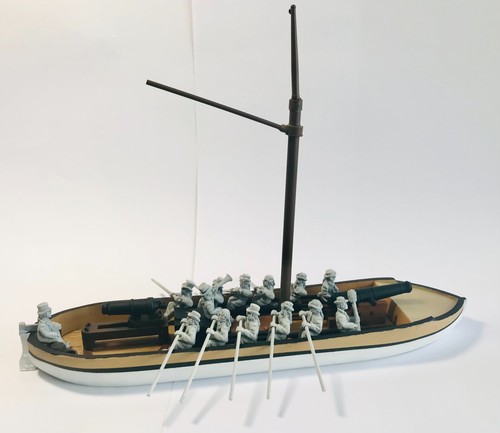 Napoleonic gun boat - gun,