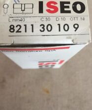 ISEO F5  L40mm Cylinder Lock  CYLINDER 30 10  9 WITH 2 Keys   821130109