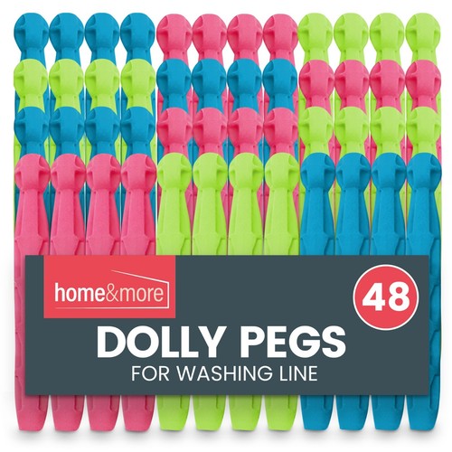 Sol 48pk dolly pegs heavy - dolly,