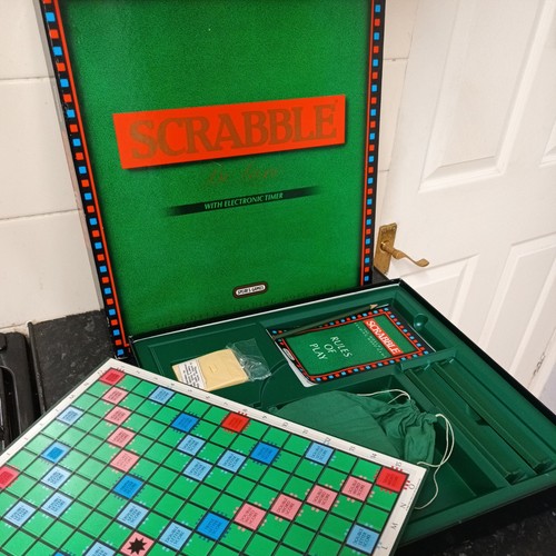 Scrabble deluxe edition 1988 - deluxe,