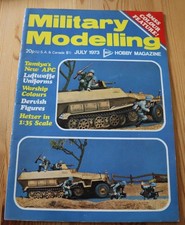 Military Modelling Hobby Magazine July 1973 Volume 3 Number 7