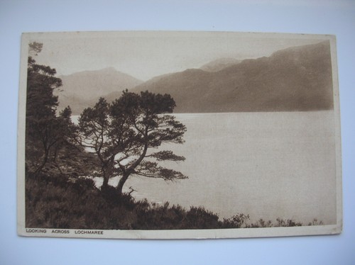 Loch maree postcard - maree, postcard.