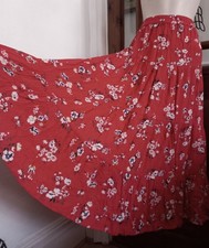 Vtg Look Indian Crinkle Tiered